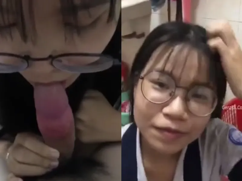 "mày mút mạnh đi tao sắp ra rồi", em xinh mút chim cho thằng bạn thân