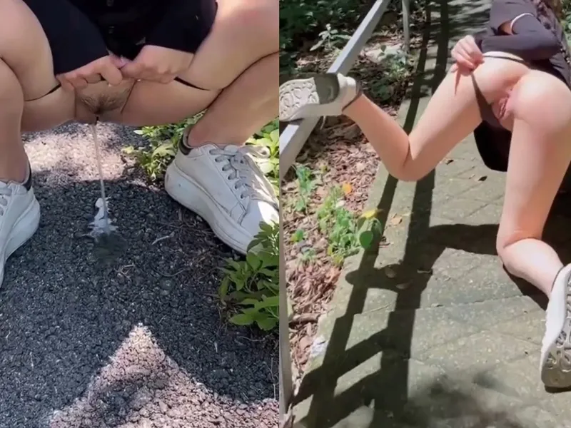 Vụng trộm public ngoài đường cùng em ghệ da trắng vú bự